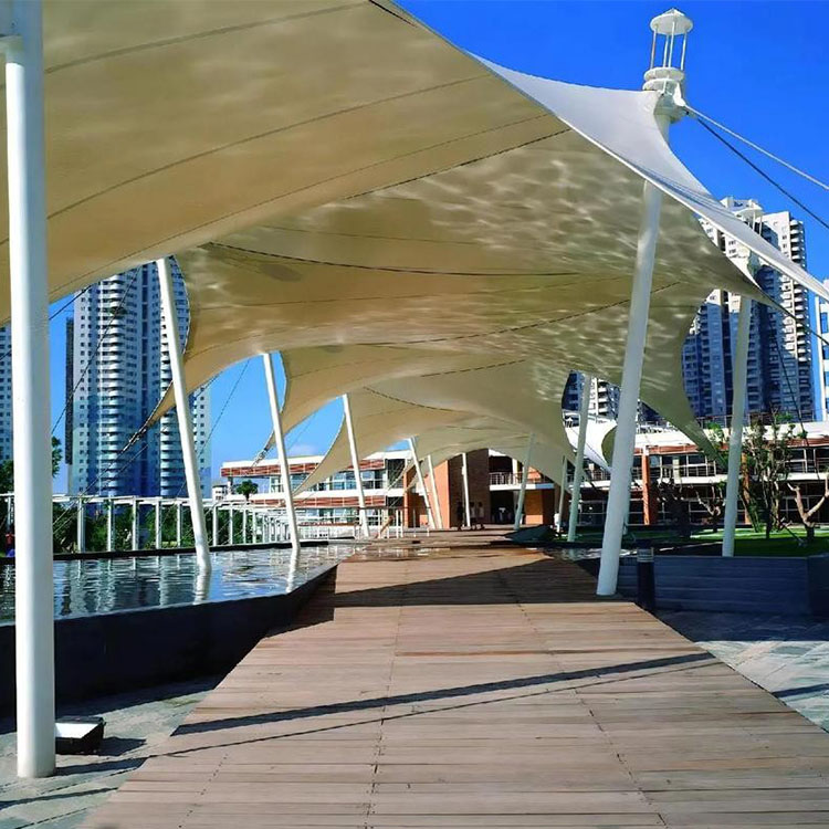 印江膜结构景观棚