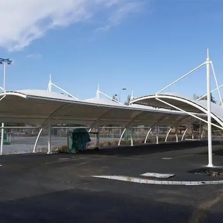 印江膜结构电动车棚