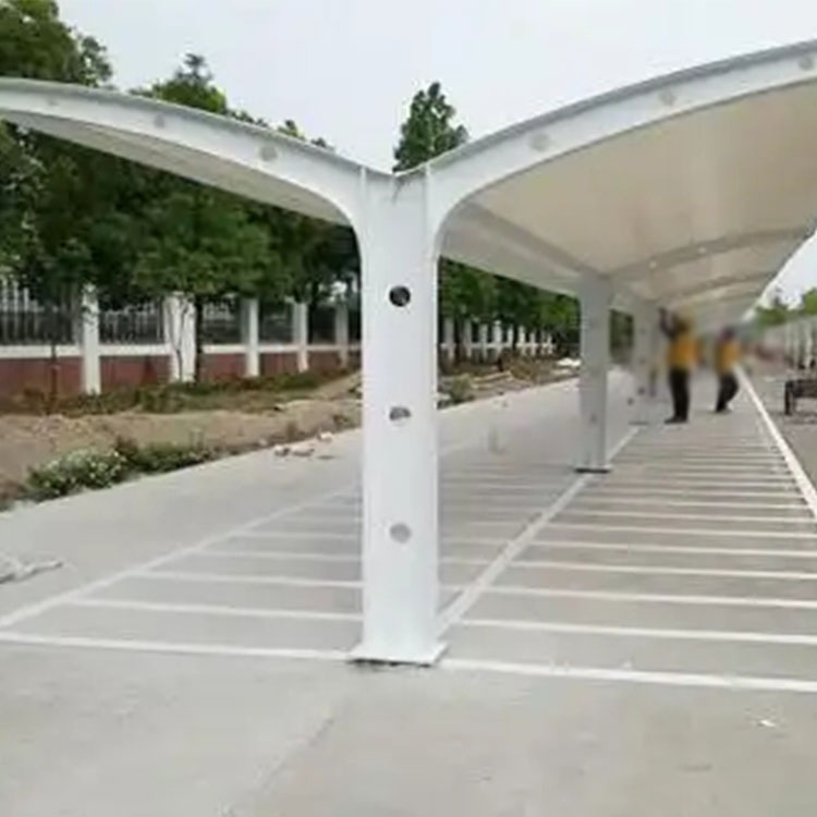 印江膜结构电动车棚