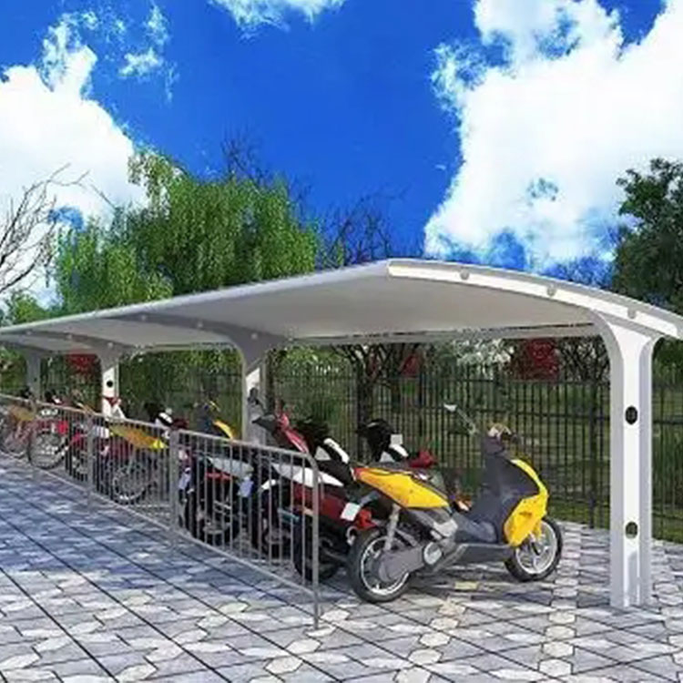 印江膜结构电动车棚