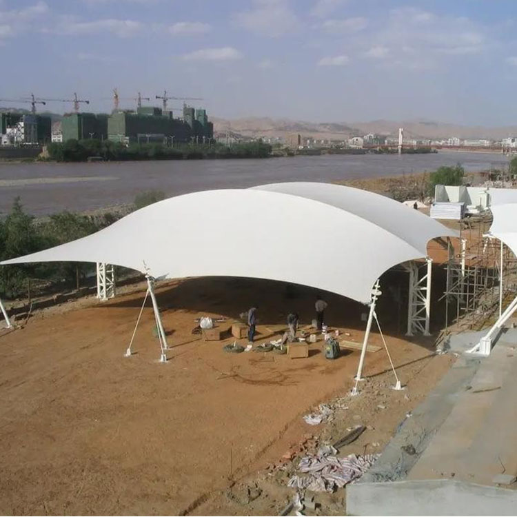 印江膜结构汽车棚